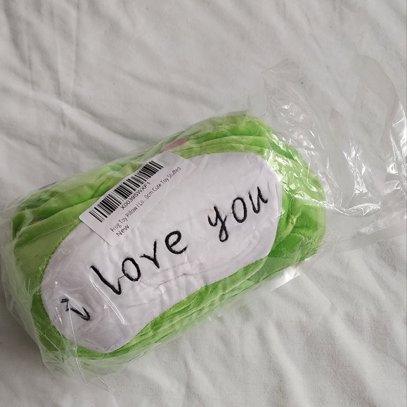 NWOT Squishy Plush Frog 8" - Picture 2 of 5